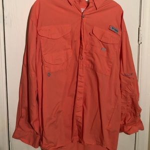 Columbia PFG Fishing Shirt Mens M Never Worn